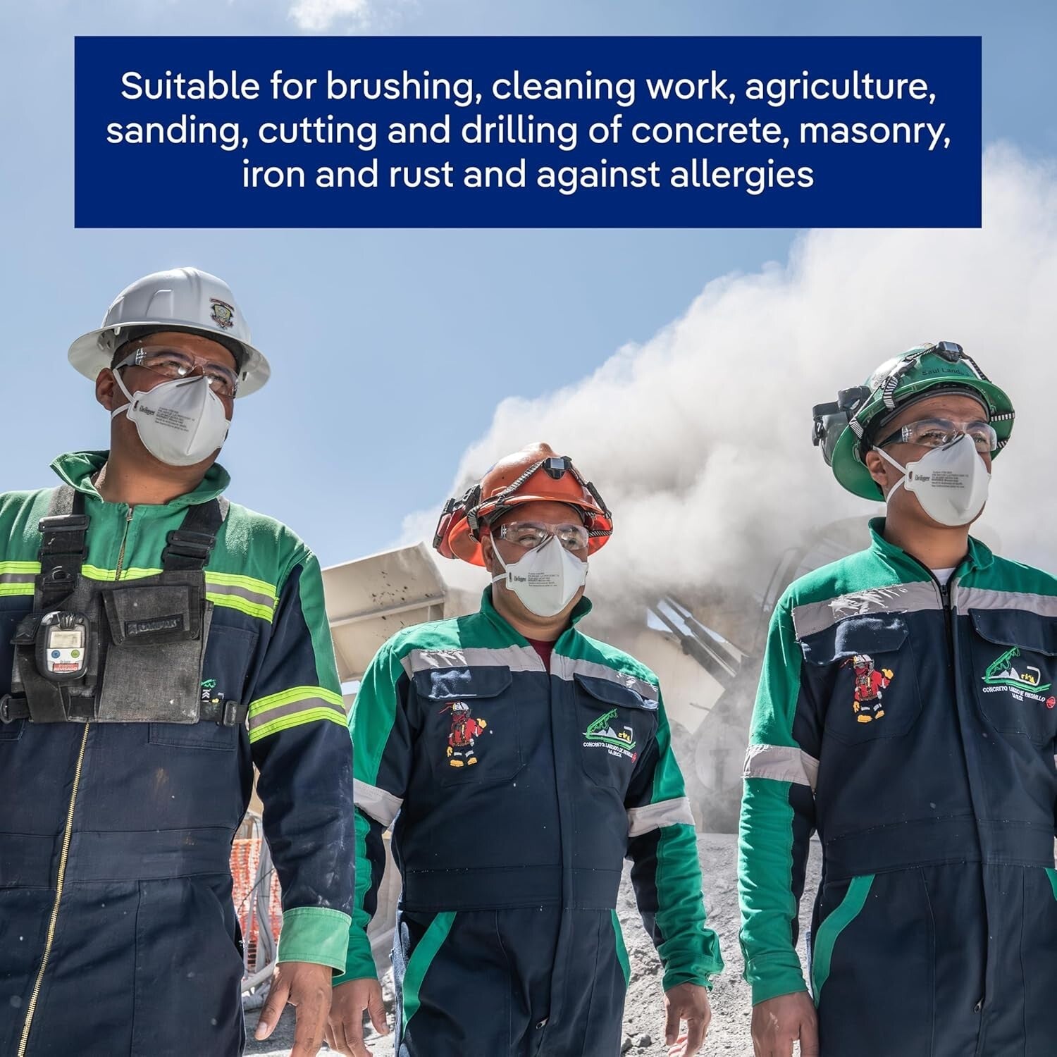 NIOSH-Approved X-plore 1750 C N95 Masks - Universal Fit for Maximum Comfort