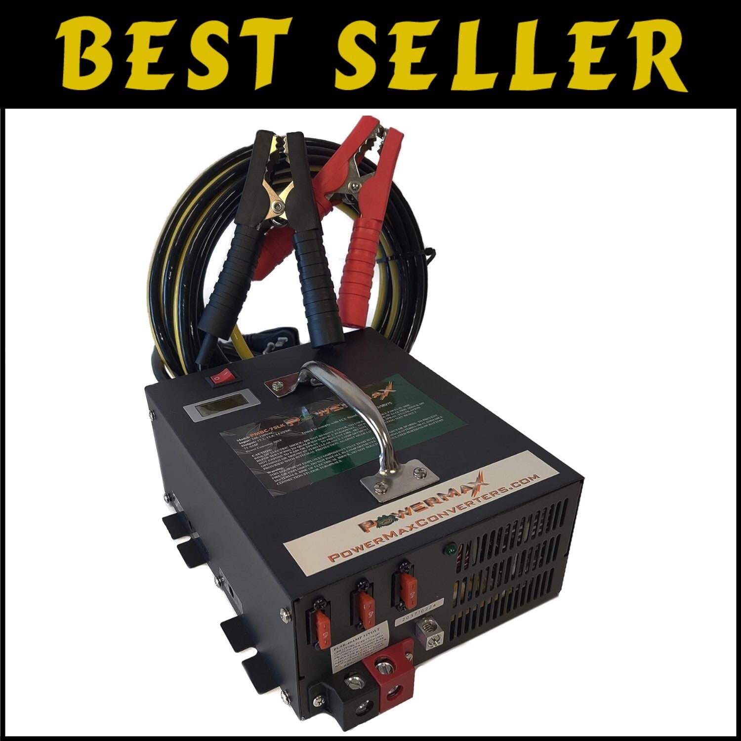 Adjustable 100 Amp 12V Power Supply & Charger for RVs, Boats, and Off-Grid Needs
