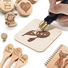 Load image into Gallery viewer, Complete Professional Wood Burning Set: 60W Tool with 20 Specialty Tips
