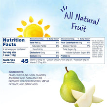 Load image into Gallery viewer, Bulk Pack of 48 Diced Pears - All Natural, No Sugar Added, Gluten &amp; Dairy Free