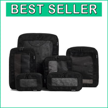 Load image into Gallery viewer, Durable Nylon Packing Cubes - Lightweight 6-Pack Luggage Organizers for Travel