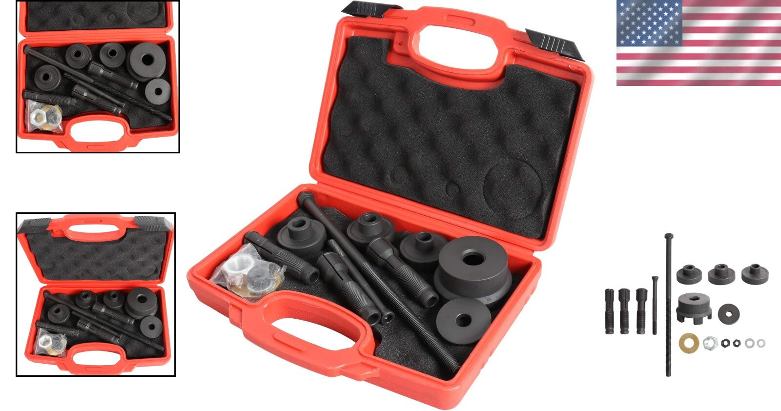 Complete Wheel Bearing Removal and Installer Kit for Harley Davidson Motorcycles