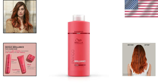 Wella Professionals Invigo Shampoo: Color Protection & Vibrancy for Coarse Hair