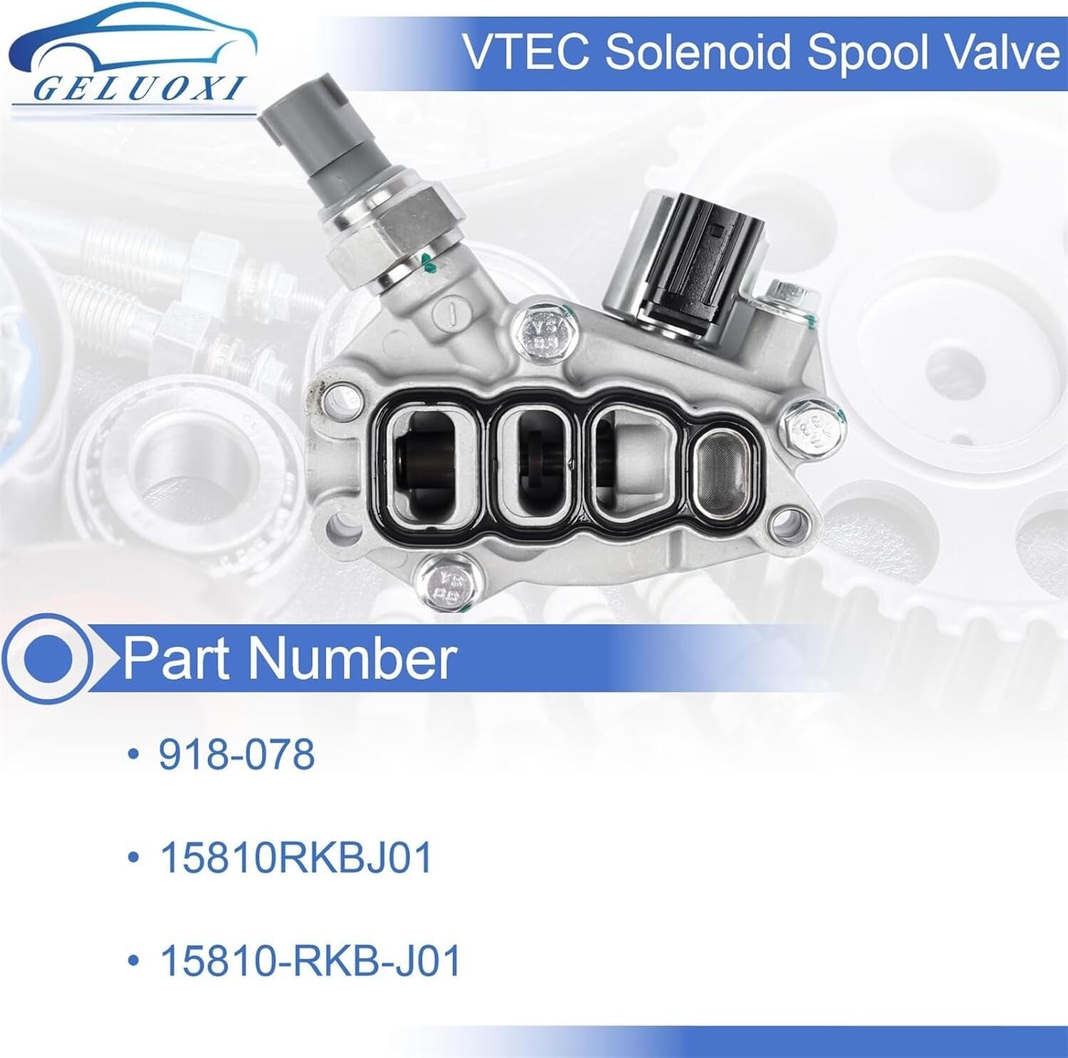 Efficient VTEC Solenoid Spool Valve for Honda Engines 2005-2007 - All Models