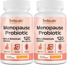 Load image into Gallery viewer, Vegan Menopause Supplement – 120 Capsules for Hot Flashes &amp; Mood Balance