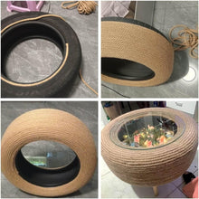 Load image into Gallery viewer, Thick 10mm Jute Rope - 164ft Eco-Friendly Twine for DIY and Gardening Projects