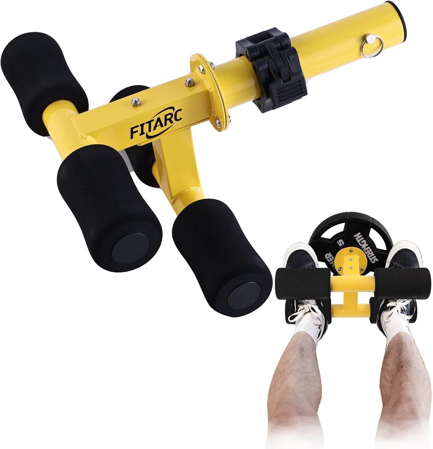 Yellow Tib Bar - Premium Tibialis Trainer for Calf & Ankle Strengthening