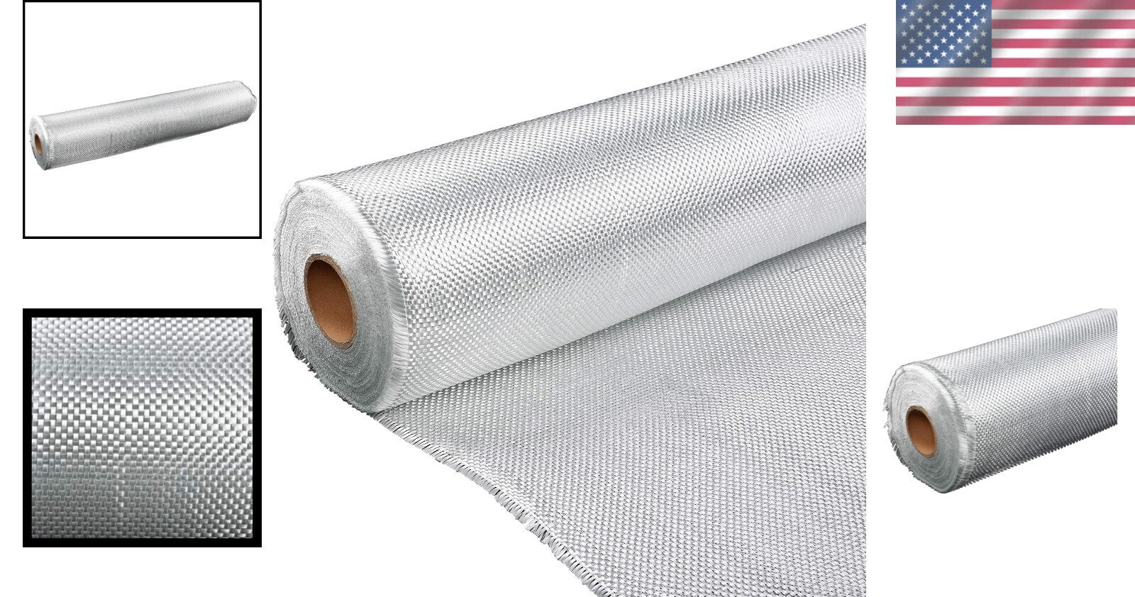 Durable 39" x 5 Yards Fireproof Fiberglass Mesh for High-Temperature Insulation