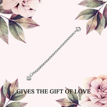 Load image into Gallery viewer, Adjustable 3 Inch Solid Gold Chain Extender - Ideal for Necklaces &amp; Bracelets
