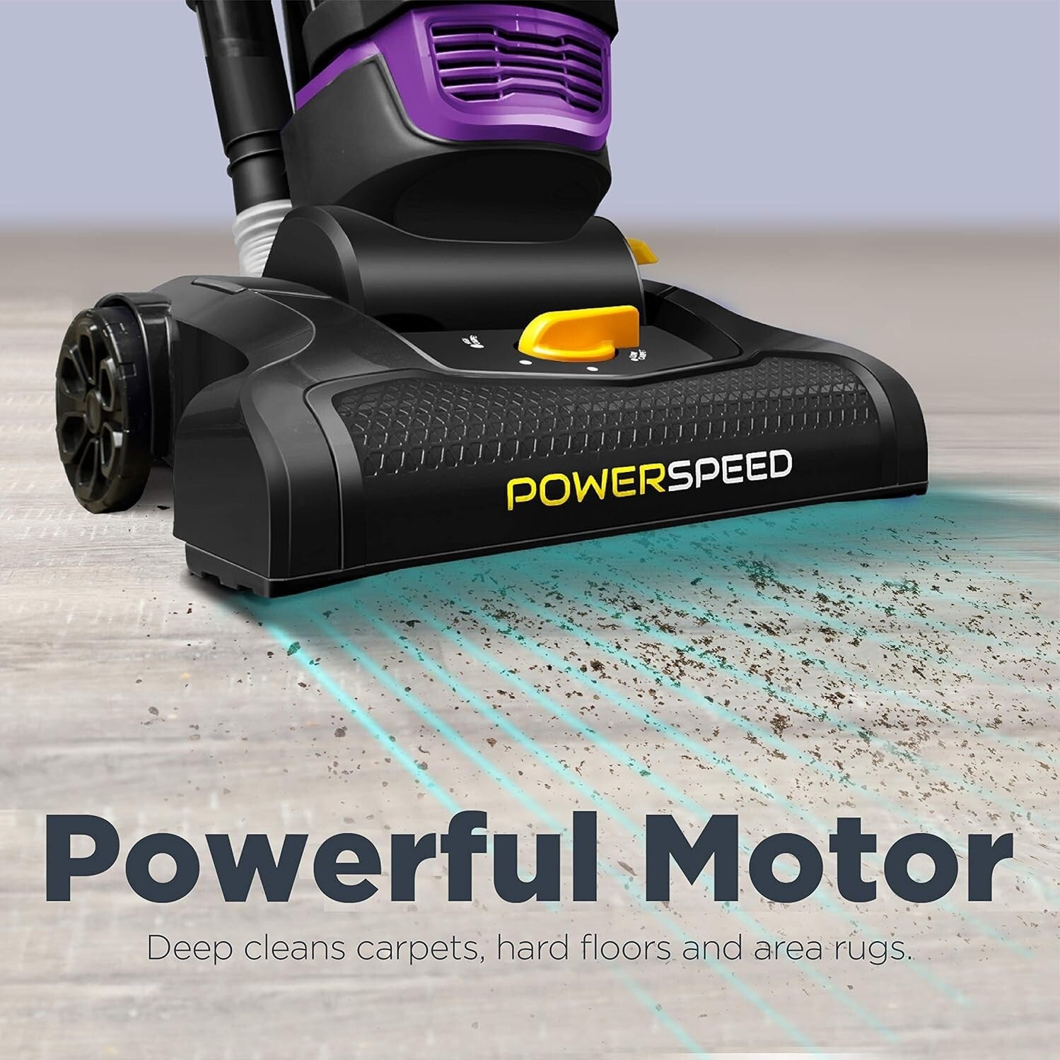 Multi-Functional PowerSpeed Bagless Upright Vacuum - Complete Cleaning Tools