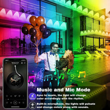 Load image into Gallery viewer, 500FT Premium Outdoor RGB Lights with Bluetooth App &amp; Music Sync - All Seasons