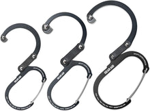 Load image into Gallery viewer, Compact and Durable 360° Carabiner Clip Set - Perfect for All Outdoor Adventures
