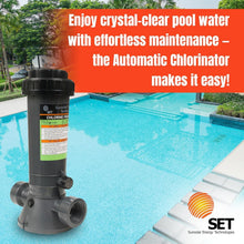 Load image into Gallery viewer, Adjustable Chlorine Dispenser for Easy Pool Maintenance - Fits In-Line Systems