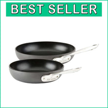 Load image into Gallery viewer, HA1 Nonstick Fry Pan Set - 2-Piece 8 &amp; 10 Inch Induction Compatible Cookware