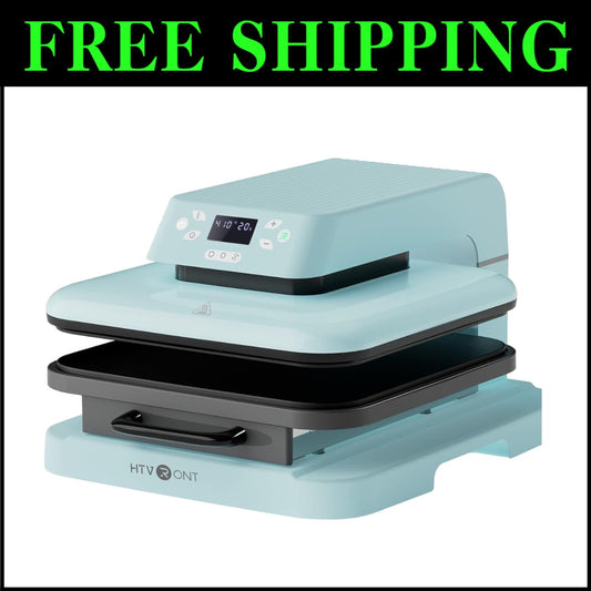 Professional-Grade Auto Heat Press Machine 15x15 - Perfect for Small Businesses