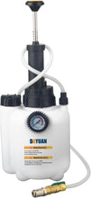 Load image into Gallery viewer, Automotive Fluid Transfer Pump Kit - 3L Capacity with Pressure Gauge &amp; Adapters