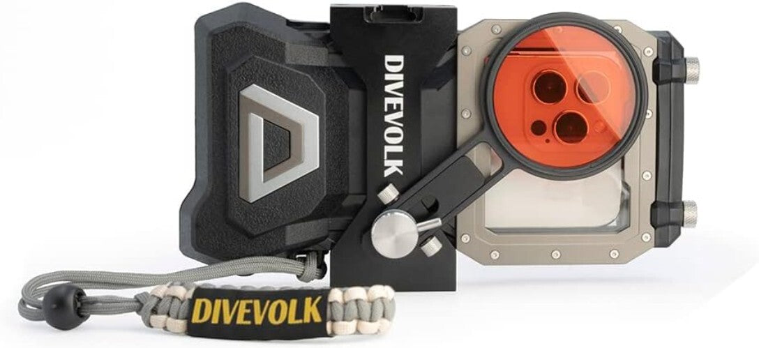 Enhance Your Underwater Photography with 67mm Red & Purple Filter Clamp Set