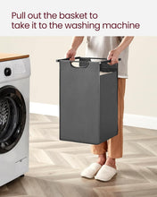 Load image into Gallery viewer, Elegant Laundry Sorter with Removable Bags and Sturdy Metal Frame - 24.2 Gallon