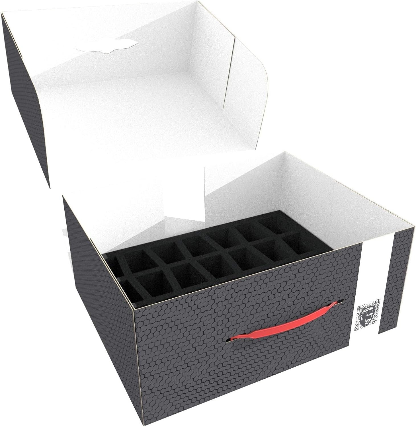 Lightweight Rectangular Storage Box for Large Miniatures - Classic Organization