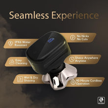 Load image into Gallery viewer, Versatile Pitbull Gold PRO 5-in-1 Shaver: Wet/Dry, Lightweight &amp; Travel-Friendly