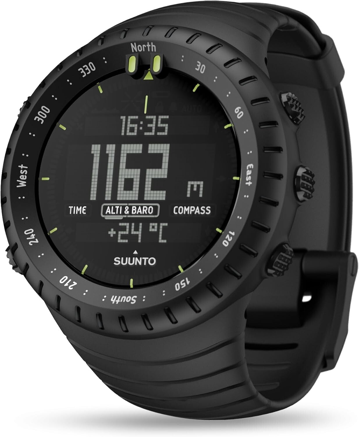 Durable Scandinavian Design Sports Watch with Altimeter & Temperature Tracker