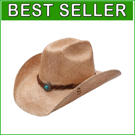 Women's Shapeable Brim Cowboy Hat with Cattleman Crown - Stylish and Functional