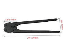 Load image into Gallery viewer, Heavy Duty Manual Strapping Sealer for Poly &amp; Polyester Strap - 20" Long Handle