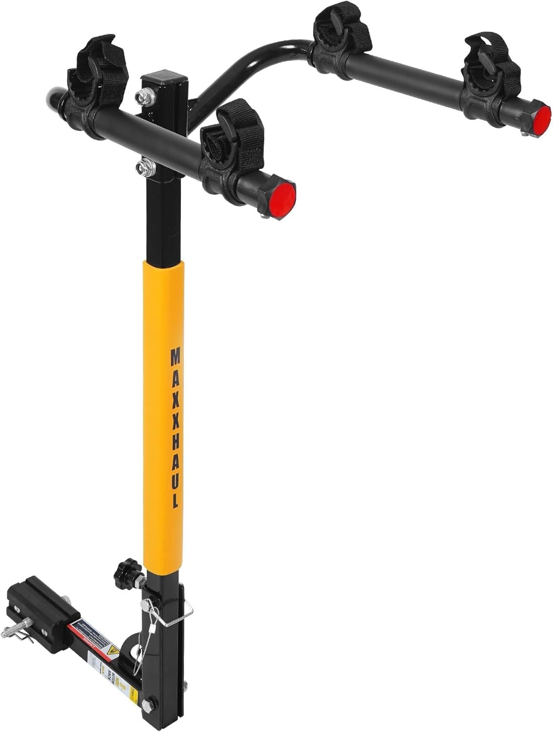 Foldable Hitch Mount Bike Rack for SUVs & Trucks - 100 lb Capacity, 2 Bikes