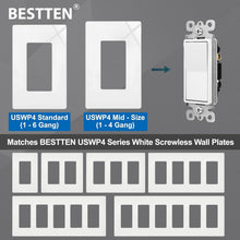 Load image into Gallery viewer, Versatile 3-Way Light Switch - 30-Pack Paddle Rocker, 120/277V, UL Certified