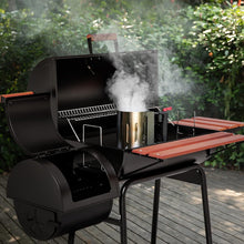 Load image into Gallery viewer, Heavy-Duty 30-Inch Charcoal Grill with Warming Rack &amp; Tool Holder for Outdoors