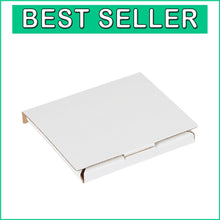 Load image into Gallery viewer, 50 White CD Mailers - Efficient Packaging for Jewel Cases, No Tape Required