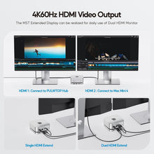 Load image into Gallery viewer, Premium Mac Mini M4 Stand with 4TB M.2 SSD Enclosure &amp; Fast Data Transfer