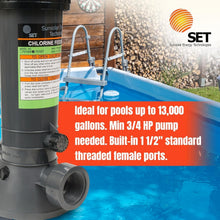 Load image into Gallery viewer, Adjustable Chlorine Dispenser for Easy Pool Maintenance - Fits In-Line Systems