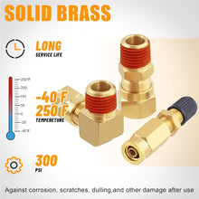 Load image into Gallery viewer, Premium 74-Piece Brass Air Fittings Set for Trucks and Trailers - 300 PSI Rated