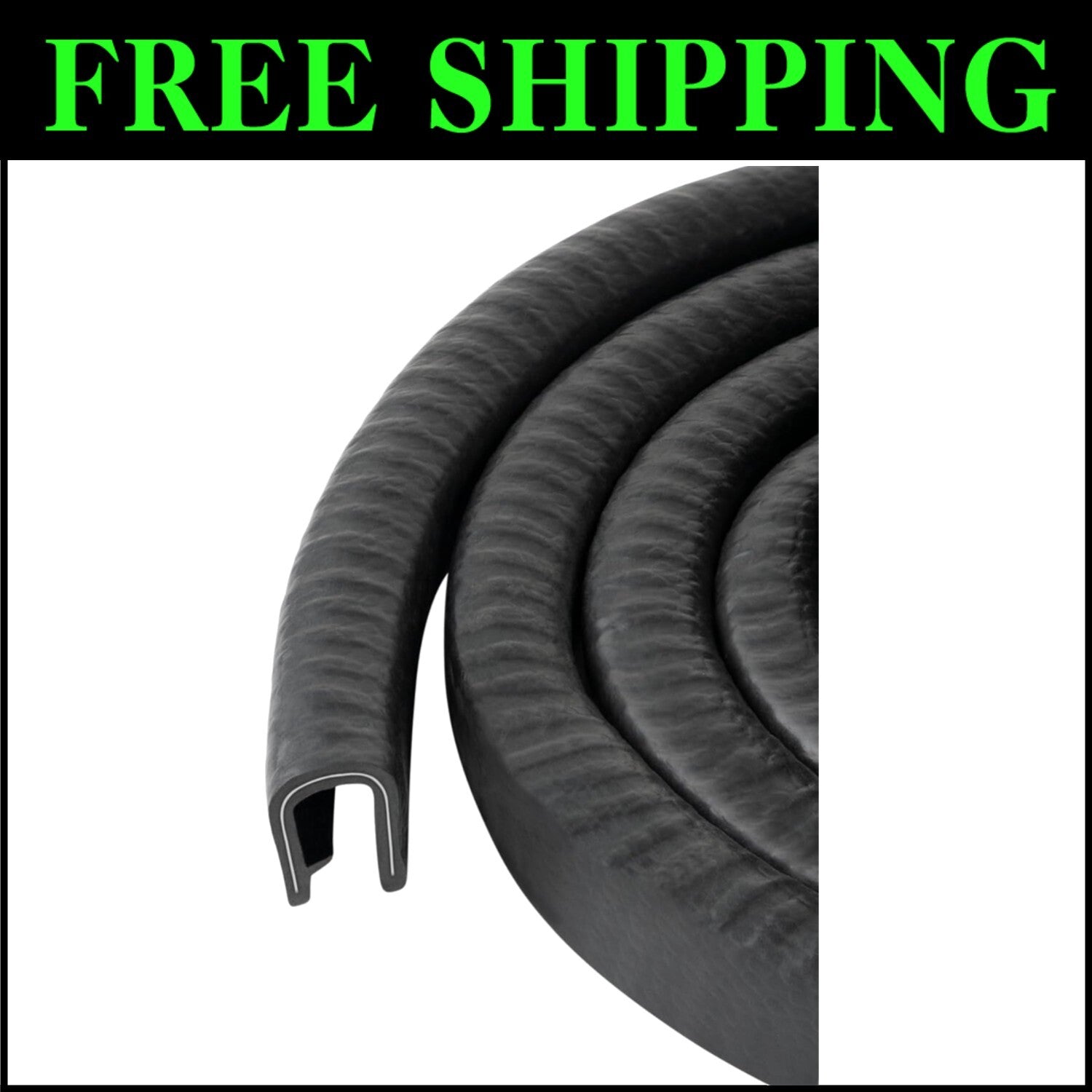 Flexible Edge Trim - 320 Feet PVC Protector for 1/4” Edges - Safe DIY Solution