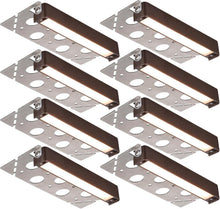 Load image into Gallery viewer, 8-Pack 7-Inch LED Paver Light - Dimmable Low Voltage Outdoor Lighting Solution