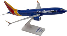Load image into Gallery viewer, Premium 1:130 Scale Boeing 737 MAX 8 Model with Display Stand - Collectible Gem