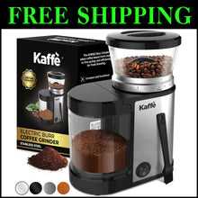 Load image into Gallery viewer, Stainless Steel Coffee Grinder - 5.5oz Capacity for Fresh and Aromatic Brews