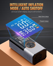 Load image into Gallery viewer, Compact Tire Inflator with 25000mAh Battery and Multifunctional Emergency Tools