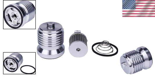 Eco-Friendly Stainless Steel Oil Filter Fits Harley Davidson & More - 35 Microns