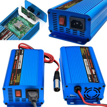 Load image into Gallery viewer, Compact and Lightweight 24V Battery Charger with I/O Switch &amp; Waterproof Design
