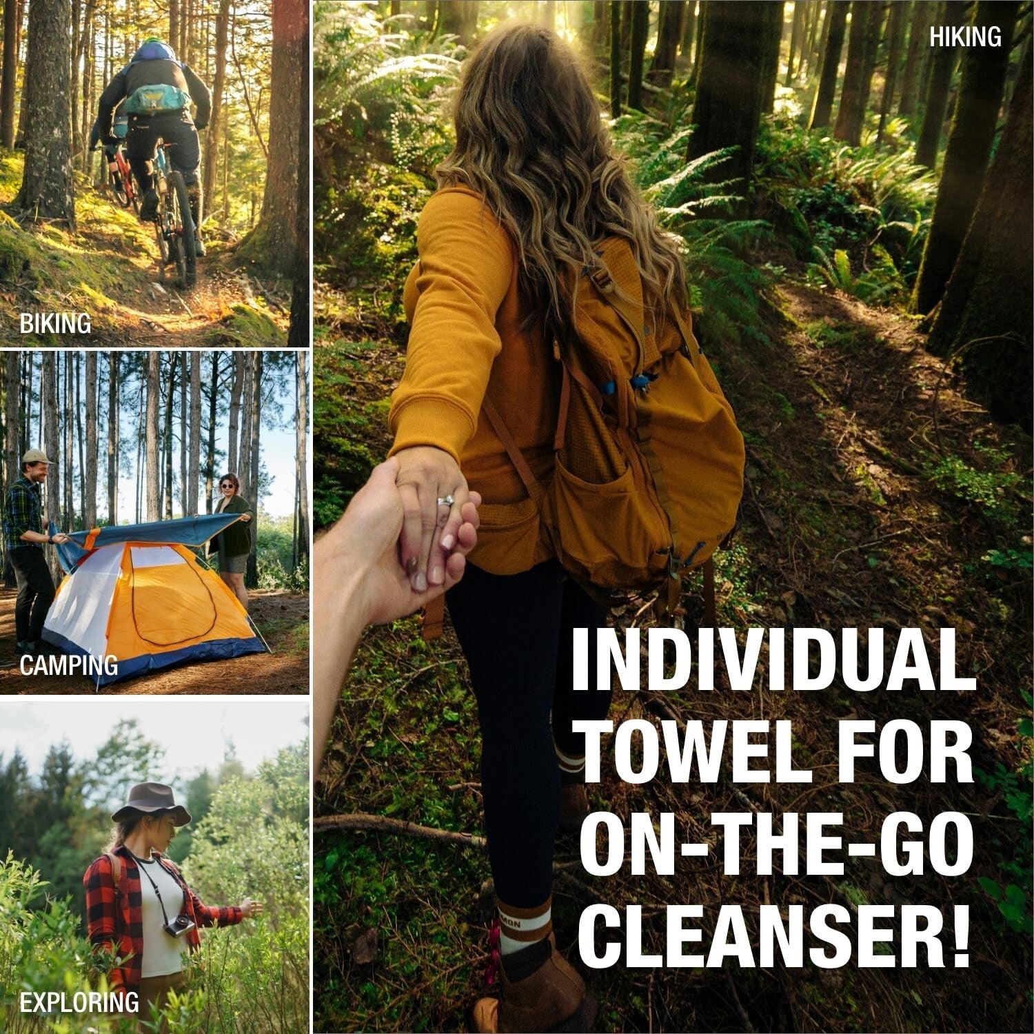 USA Made Ivy X Poison Ivy Treatment Wipes - 50 Pack for Every Outdoor Adventure