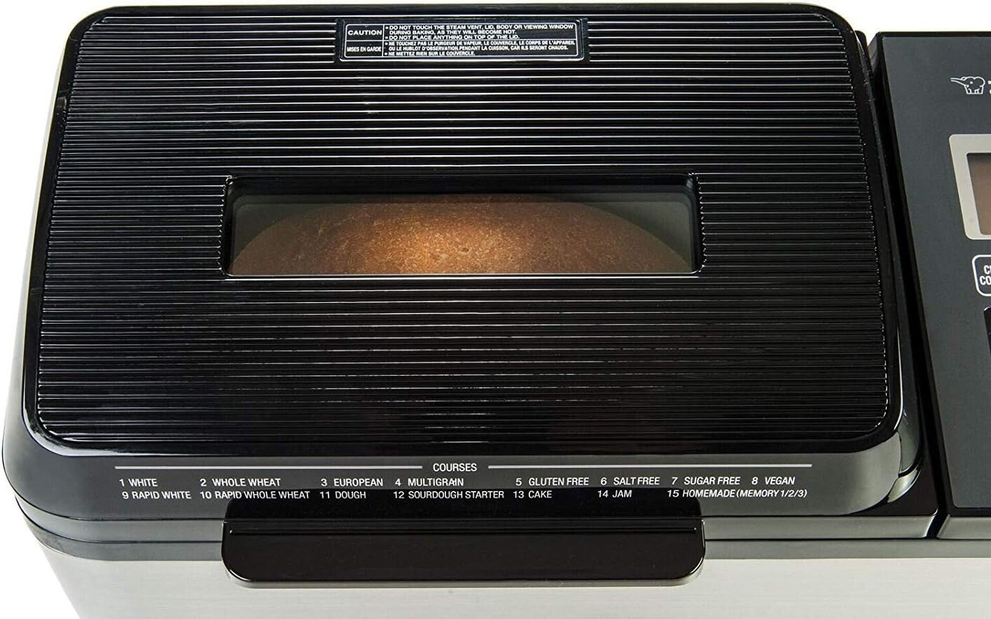 Advanced Breadmaker for 2 lb Loaves - Gluten Free & Vegan Options Available