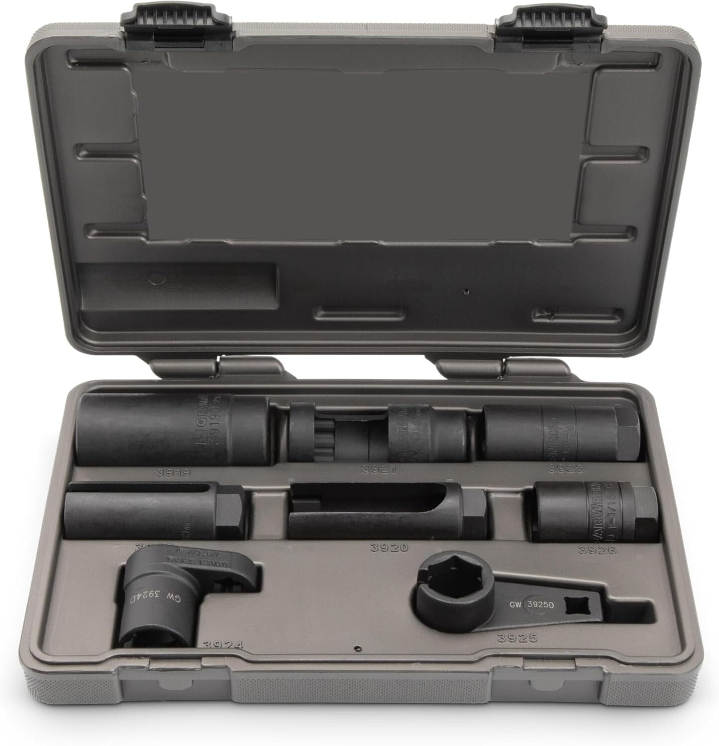 Compact 8-Piece Black Oxide Sensor Tool Set - Efficient for Every Mechanic