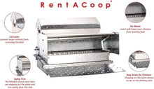 Load image into Gallery viewer, Pest-Proof 25lb Metal Feeder with Rain Cover - Perfect for Backyard Flocks