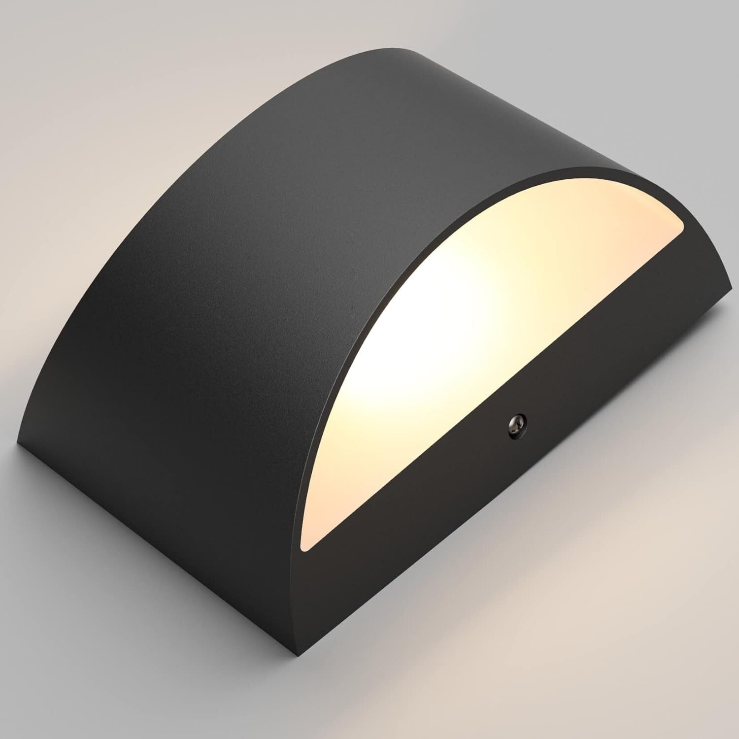 Energy-Efficient Black LED Wall Light with Replaceable G9 Bulb - Modern Elegance