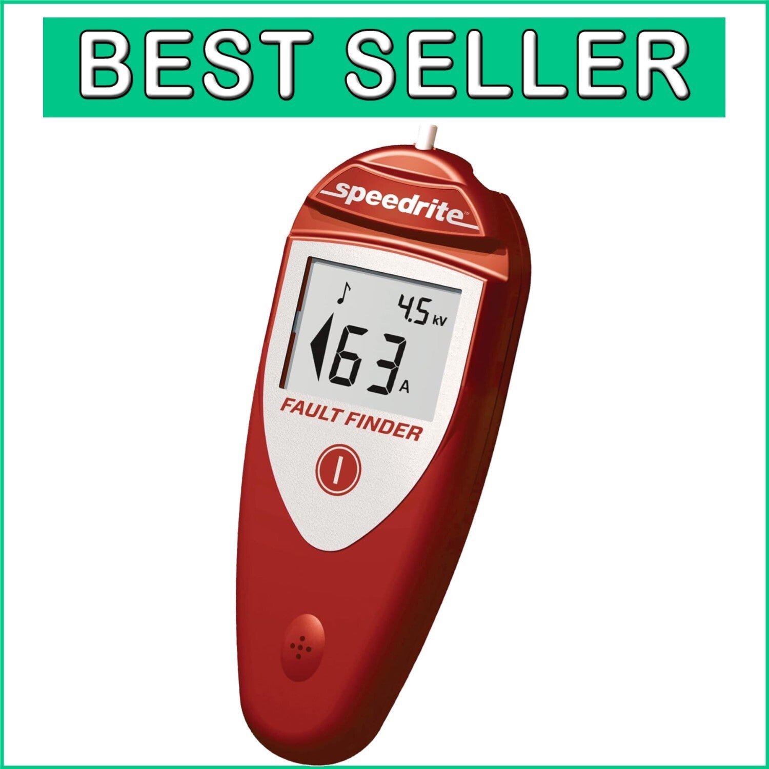 Battery-Powered Digital Fault Finder with Backlit Display for Pets & Horses