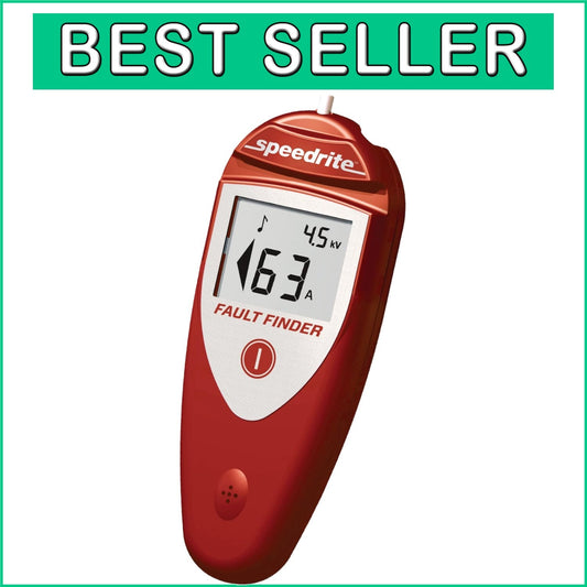 Battery-Powered Digital Fault Finder with Backlit Display for Pets & Horses