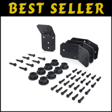Load image into Gallery viewer, Heavy-Duty 45° Steel Angle Brackets - Black Powder Coated for Ultimate Strength