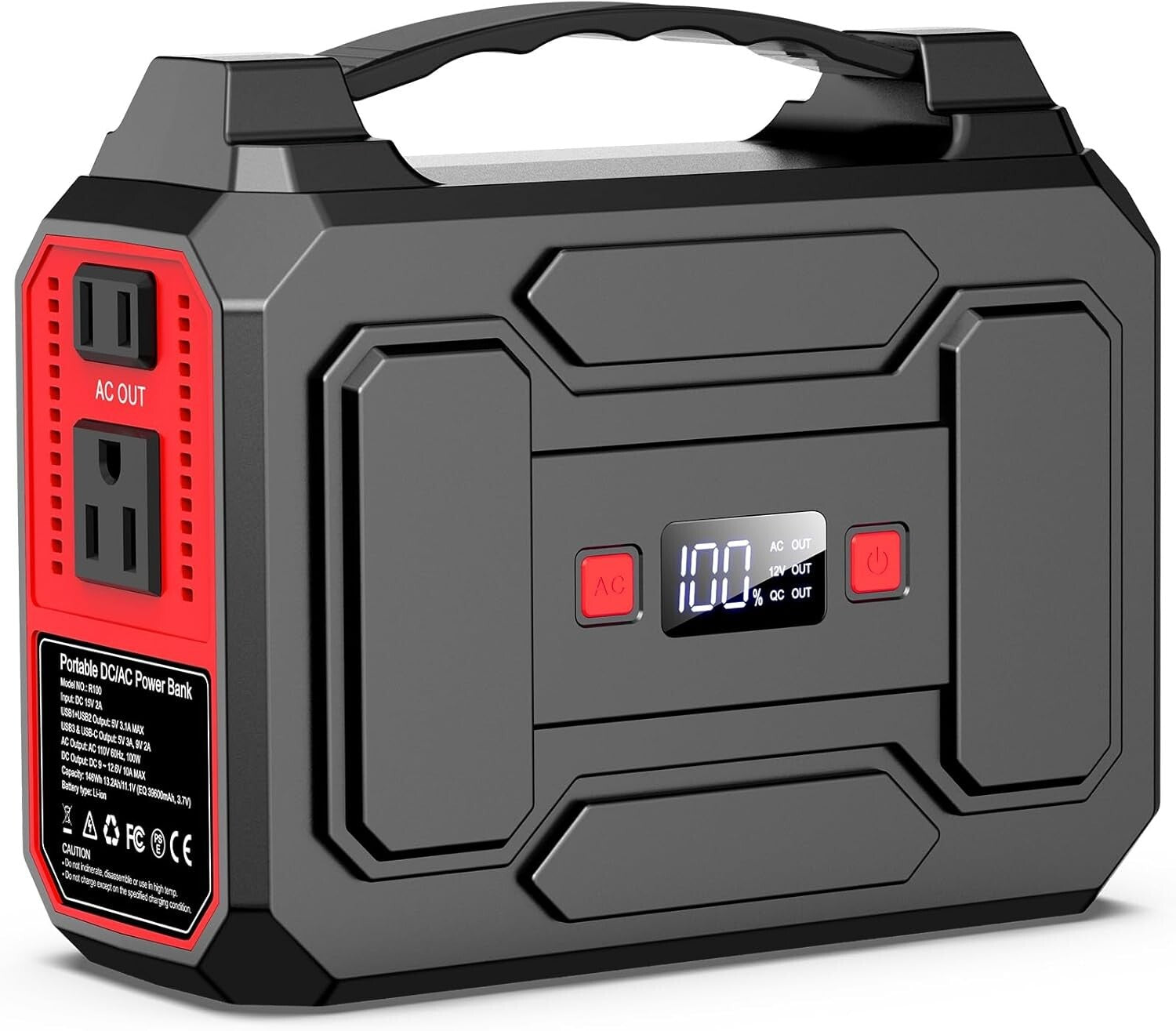 Emergency Ready 146Wh Power Bank - Reliable Solar Power for Outdoor Adventures